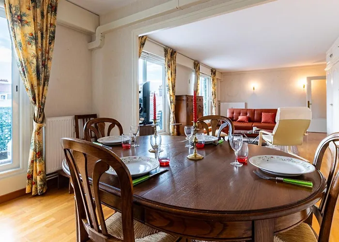 Le Darcy - Balcon - Centre - 2bdr 2br Apartman Dijon